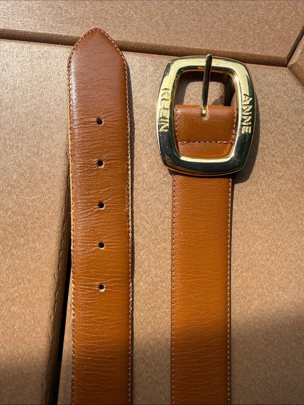 Anne Klein for Oroton Leather Vintage Belt